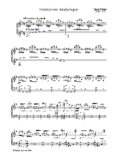 Deuxieme Arabesque von Claude Debussy (Download) 