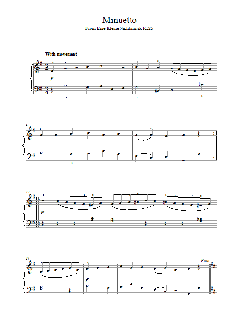 Minuetto from Eine Kleine Nachtmusik K525 von Wolfgang Amadeus Mozart (Download) 