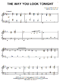 The Way You Look Tonight von Jerome Kern (Download) 