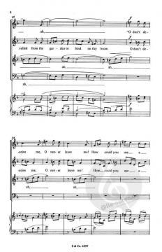 Vier Lieder von den Britischen Inseln Nr. 1 von Sir Michael Tippett 