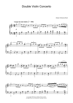Double Violin Concerto, 2nd Movement (Download) 