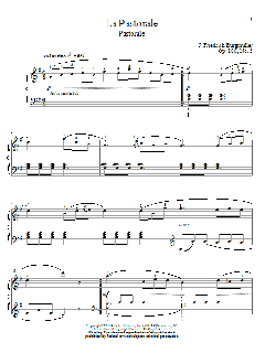 Pastorale, Op. 100, No. 3 von Friedrich Burgmuller (Download) 