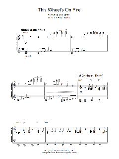 This Wheel's On Fire (theme from Absolutely Fabulous) von The Band (Download) 