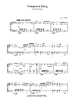 Toreador Song von Georges Bizet (Download) 