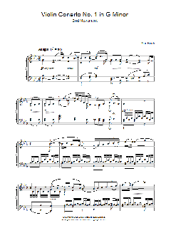 Violin Concerto No.1 In G Minor (Download) 
