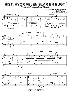 Hist, Hyor Vejen Slar En Bugt (There, On Down The Road Ahead) von Hans Christian Andersen (Download) 