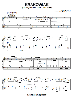 Krakowiak (Darling Maiden, Hark, I Ask Thee) von Polish Folksong (Download) 