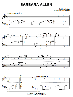 Barbara Allen von Traditional English Ballad (Download) 