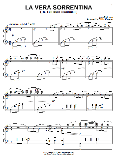 La Vera Sorrentina (The Fair Maid Of Sorrento) von Italian Folksong (Download) 