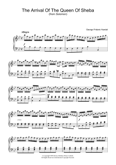 The Arrival Of The Queen Of Sheba von Georg Friedrich Händel (Download) 