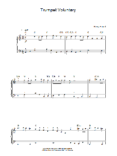 Trumpet Voluntary von Henry Purcell (Download) 