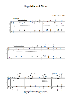 Bagatelle In A Minor (Download) 