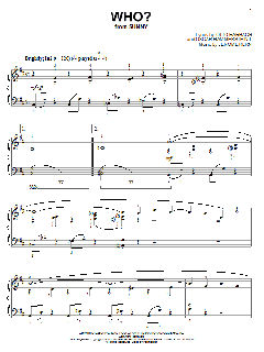 Who? von Jerome Kern (Download) 