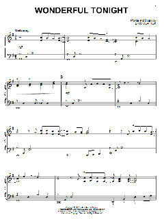 Wonderful Tonight von David Kersh (Download) 