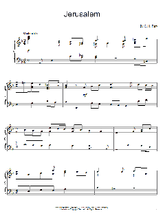 Jerusalem von C.H. Parry (Download) 