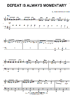 Defeat Is Always Momentary von James Newton Howard (Download) 
