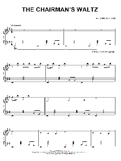 The Chairman's Waltz von John Williams (Download) 