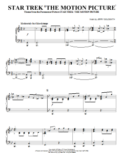 Star Trek The Motion Picture von Jerry Goldsmith (Download) 