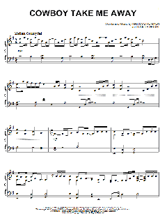Cowboy Take Me Away von Marcus Hummon (Download) 