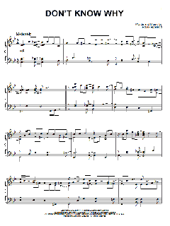 Don't Know Why von Norah Jones (Download) 