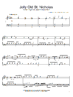 Jolly Old St. Nicholas (in the style of Johann Pachelbel) von David Pearl (Download) 