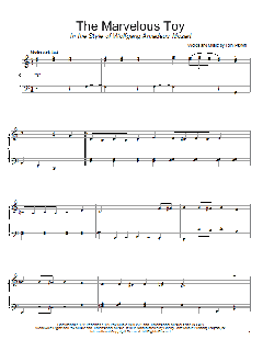 The Marvelous Toy (in the style of Mozart) von Tom Paxton (Download) 