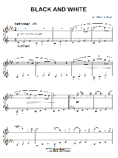 Black And White von Robert Starer (Download) 