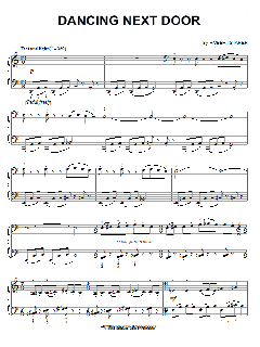 Dancing Next Door von Robert Starer (Download) 