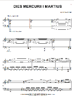 Dies Mercurii I Martius von Hans Zimmer (Download) 
