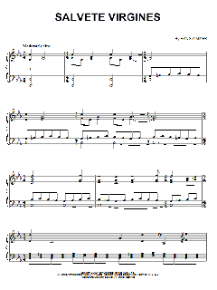 Salvete Virgines von Hans Zimmer (Download) 