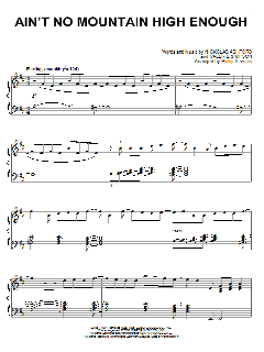 Ain't No Mountain High Enough von Diana Ross (Download) 