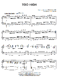 Too High von Stevie Wonder (Download) 