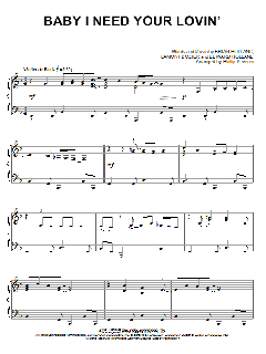 Baby I Need Your Lovin' von The Four Tops (Download) 