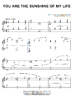 You Are The Sunshine Of My Life von Stevie Wonder (Download) 