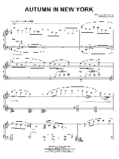 Autumn In New York von Bud Powell (Download) 