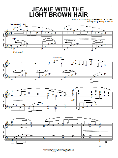 Jeanie With The Light Brown Hair von Stephen Foster (Download) 