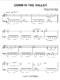 Down In The Valley von Traditional (Download) 