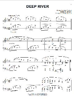 Deep River von African-American Spiritual (Download) 