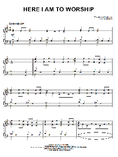 Here I Am To Worship von Tim Hughes (Download) 