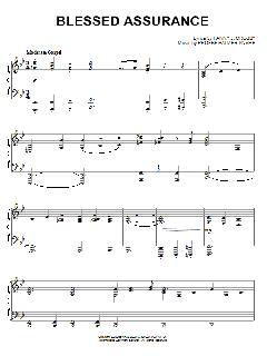 Blessed Assurance von Fanny J. Crosby (Download) 