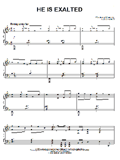 He Is Exalted von Twila Paris (Download) 