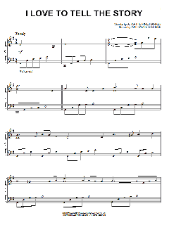 I Love To Tell The Story von William G. Fischer (Download) 
