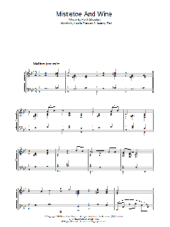 Mistletoe And Wine von Cliff Richard (Download) 
