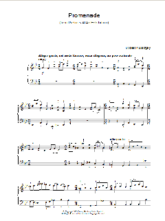 Promenade von Modest Mussorgsky (Download) 