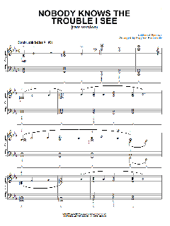 Nobody Knows De Trouble I See von Traditional Spiritual (Download) 