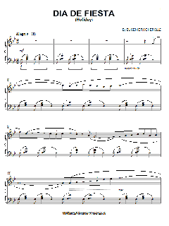 Dia De Fiesta (Holiday) von Eugénie Rocherolle (Download) 