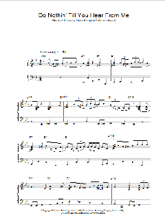 Do Nothin' Till You Hear From Me von Mose Allison (Download) 