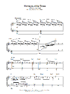 Honeysuckle Rose von Andy Razaf (Download) 