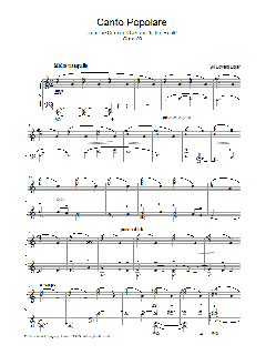 Canto Popolare von Edward Elgar (Download) 