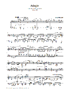 Adagio From The Cello Concerto Opus 85 (Download) 